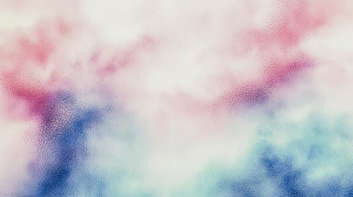 パステルカラーの水彩にじみが広がるテクスチャー