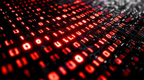 バイナリコードが走るサイバーインターフェース