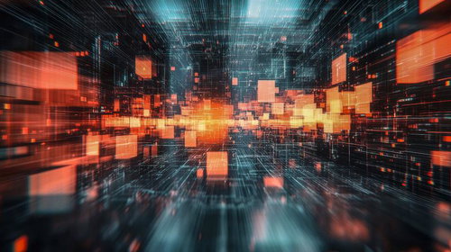 ネットワーク感ある仮想空間のデジタルグリッド