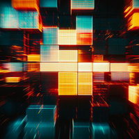 金色のシャンデリアと赤いカーペットが敷かれたクラシカルな劇場ホールのAI画像