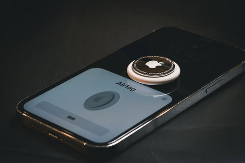 AirTagをiPhoneで同期する画面表示