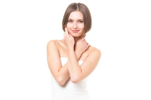 健康な肌を大切にする女性（エステ・美容）