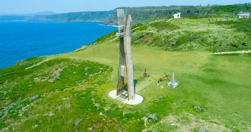 奄美群島国立公園の徳之島にある戦艦大和慰霊塔