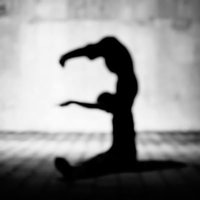 「3」の数字（人文字）の写真