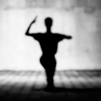 「4」の数字（人文字）の写真