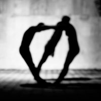 「0（ゼロ）」の数字（人文字）の写真