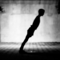 「/」の記号（人文字）の写真