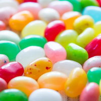 沢山のジェリービーンズの写真