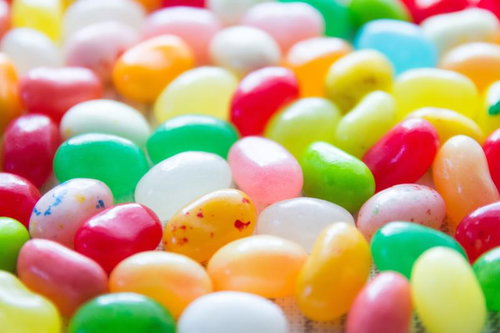 沢山のジェリービーンズ