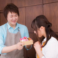 奥さんへ感謝の手作りチョコをプレゼントの写真