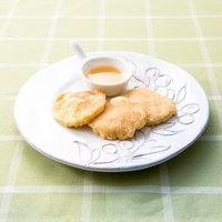 豆腐のパンケーキの写真