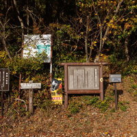 磐梯山への冒険の始まりを告げる翁島登山口の看板の写真
