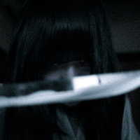 包丁を握りしめ襲撃する幽霊の仇討ち～怨霊の復讐劇～の写真
