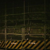 安全第一！工事中の進入禁止フェンスの写真