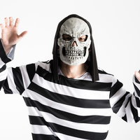 ふしぎなおどりで相手の力を奪う囚人ガイコツの写真