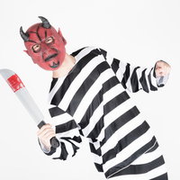 得意技はトマトのみじん切り（デビル悪魔コスプレ）の写真