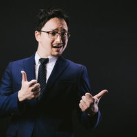 興奮気味のダブルいいね！の写真