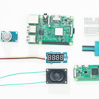 Raspberry PiとIoTに使用する各種センサーの電子工作キットの写真