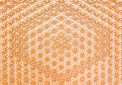 いすみ市大原の建具組子細工