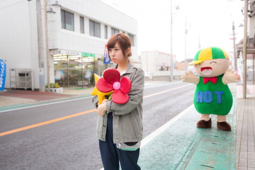 奴はとんでもないものを盗んでいきました･･･ゆるキャラの飾りです！