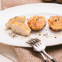 女性でも食べやすい。見た目がかわいいじゃがいもグラタンのレシピの写真