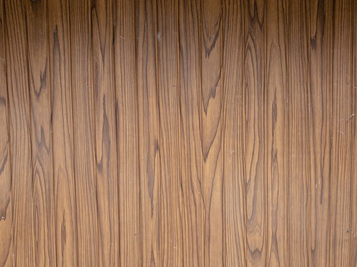 光と影が作る木目調の板壁テクスチャ