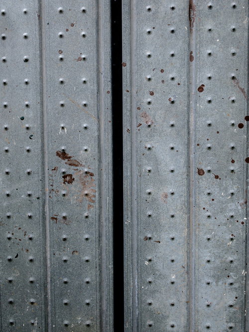 塗料が付いた足場板のテクスチャー