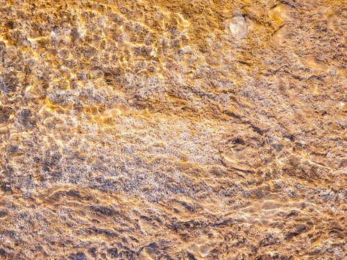 水底に付く小さな気泡のテクスチャー