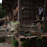 昭和の面影を残す南砺市菅沼集落の古き良き街並みの写真