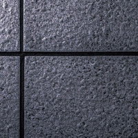 暗いグレーのタイル壁テクスチャーの写真