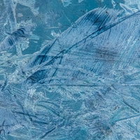 えぐれたように擦れた氷結晶の壁テクスチャの写真