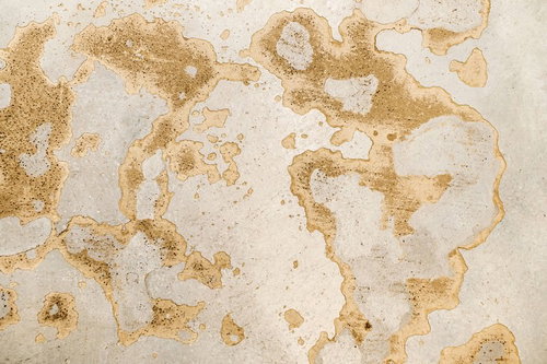 塗装が剝げてきた壁の老朽化テクスチャー