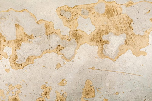 塗装が剥げてボロボロな古い壁のテクスチャー