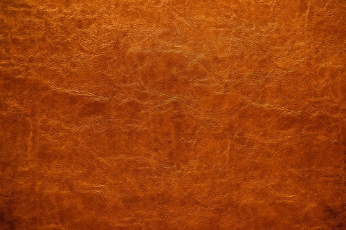 天然皮革のレザーテクスチャー、牛革の質感と凹凸表現