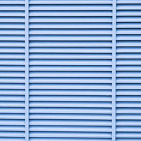 淡い水色のシャッター（テクスチャー）の写真