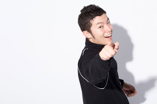 「next up！」ビシッっと決める