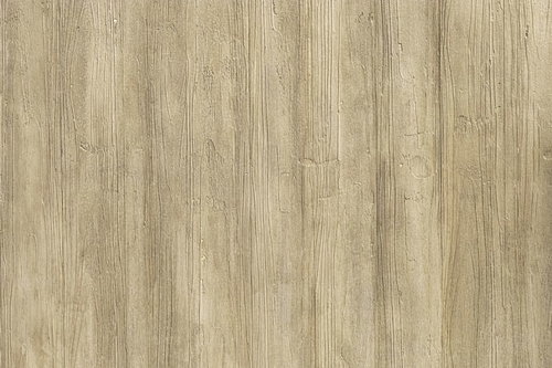 ムラの残るベージュ系木目調壁板のテクスチャ