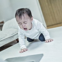 大型のアルゴリズム変動でアフィサイトが軒並み飛んだ時（赤ちゃん）の写真