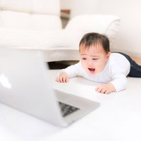 納品直前に重大なバグを発見して泣き崩れる赤ちゃんの写真