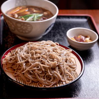 武石観光センターのつけ蕎麦ランチの写真