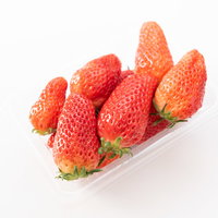 パック入りいちご2種の比較の写真