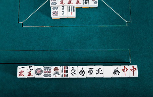 国士無双でツモ和了り、役満ダブル達成の瞬間