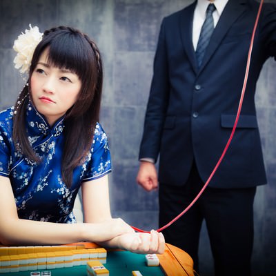 あらかじめ輸血していたので助かった女流雀士の写真