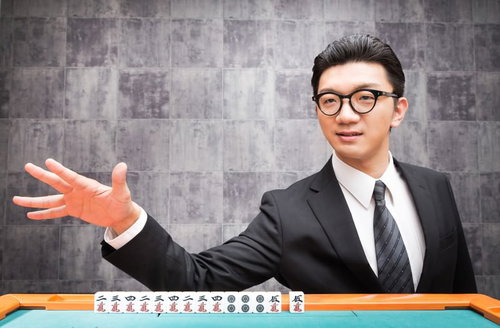 麻雀の役「タンヤオ」を揃えた男性プレイヤー