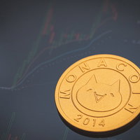 仮想通貨アルトコインの急騰チャート画面の写真