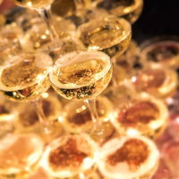 シャンパンタワー（結婚式・パーティー）の写真