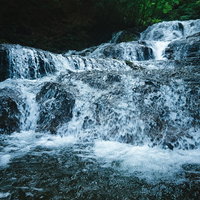長野原町「魚止めの滝」の写真