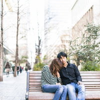 「今日は帰りたくない...」と大胆な発言をする彼女の写真