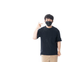 黒マスクってダサいですか？の写真