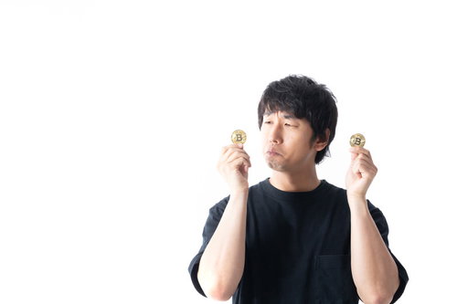 話題のビットコインを手に入れてみた初心者男性